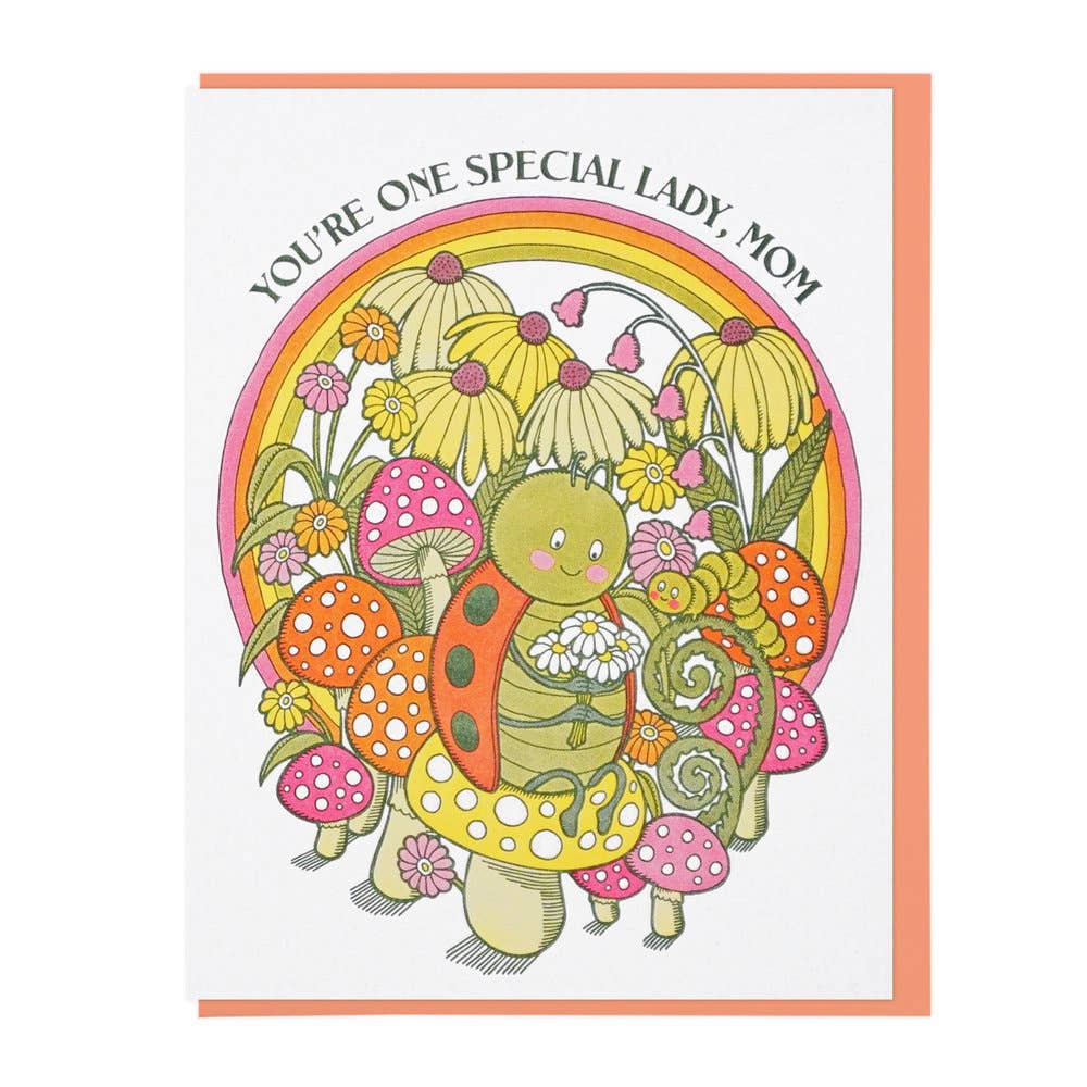 Ladybug Mom Card