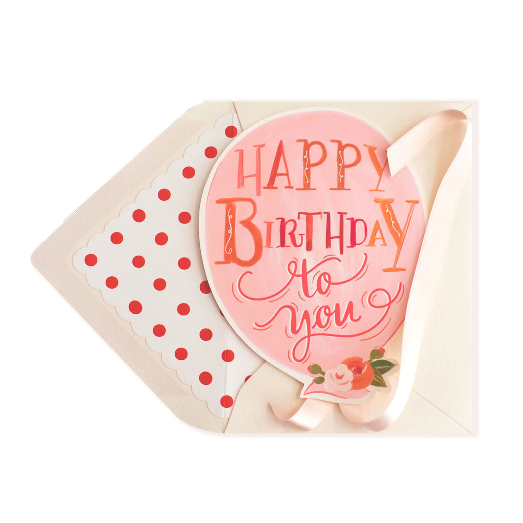 Birthday Balloon Card