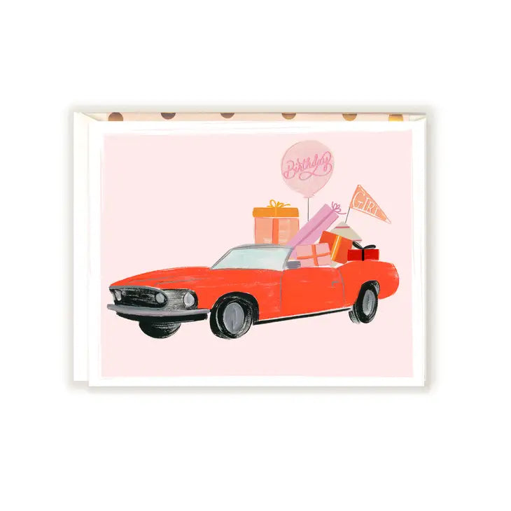 Cool Girl Birthday Card