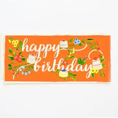 Coral Queen Birthday Card